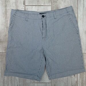 Tommy Hilfiger blue and white stripe Shorts